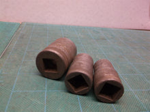 Craftsman Vintage 1/2, 9/16, 13/16" Socket Knurled Grip 1/2" Drive 12pt