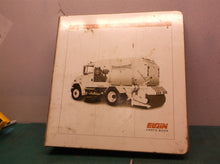 Elgin Broom Bear Street Sweeper Series H Parts Book 0702223-A 3/1/02