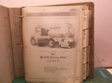 Elgin Broom Bear Street Sweeper Series H Parts Book 0702223-A 3/1/02
