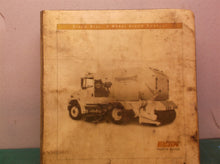 Elgin Broom Bear Street Sweeper Series H Parts Book 0702223-A 3/1/02