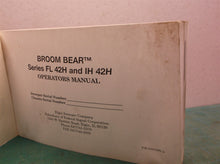 Elgin Broom Bear Street Sweeper Series H Operator's Manual 0701490-A