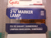 Grote 46983-5 Rectangular Submersible Clearance Marker Light Built-in Ref amber