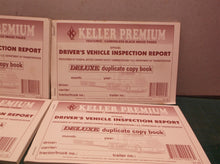 4 JJ Keller Official Drivers Vehicle Inspection Report Deluxe Duplicate Book