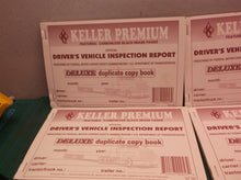 4 JJ Keller Official Drivers Vehicle Inspection Report Deluxe Duplicate Book
