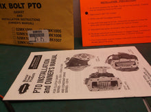 Muncie PTO Installation & Owner's Manual for 6 Bolt 52MK1010 CS20 CD10 CS10
