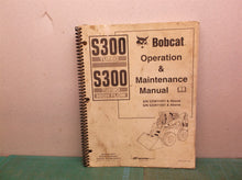 Bobcat S300 Skid Steer Operation & Maintenance Manual Operator/Owners 6902700