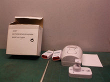35487 motion sensor alarm with 2 remotes