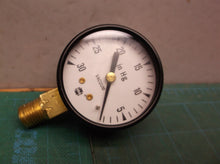 USG 0-30PSI 3.5"Vacum 1/2 right to left