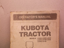Kubota TD170-1971 MANUAL L3240 L3540 L3940 L4240 L4740 L5040 L5240 L5740