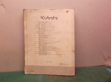Kubota TD170-1971 MANUAL L3240 L3540 L3940 L4240 L4740 L5040 L5240 L5740