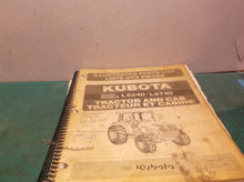 Kubota 97898-23540 MANUAL L5240 L5740