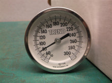 Trend Model 20 Bimetal Thermometer, 50 - 300 F, 4" Stem Length