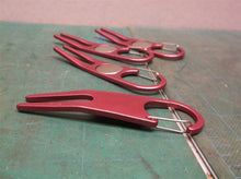 4 Aluminum Ball Marker Divot Repair Tools Clip On Pink