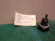Mishimoto Magnetic Oil Drain Plug M14 x 1.5, Black