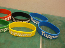 8 Tupperware bracelets multi color