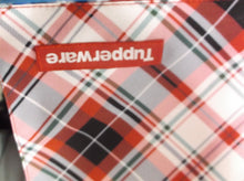 Tupperware plaid table runner 16" wide 90"