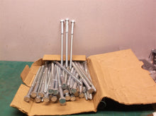 (50) Hex Head 3/8 x 7" Lag Bolts Zinc Plate Wood Screws