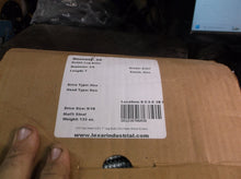 (50) Hex Head 3/8 x 7" Lag Bolts Zinc Plate Wood Screws