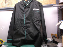 TUPPERWARE CHEF COAT JACKET MENS S LONG SLEEVE BLACK 3x