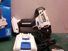 Hart 20-Volt Cordless Impact Driver 1.5Ah Battery Charger open box