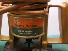 Vintage Black & Decker Double Insulated 5/8 HP 4.5amp Router No. 7600