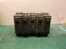 (5) GE THQL1130 Circuit Breakers 30 Amp 1 Pole 120/240V