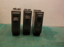 (3) GE THQL1130 Circuit Breakers 30 Amp 1 Pole 120/240V