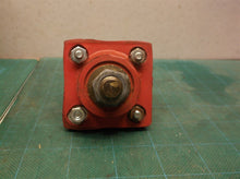 Cam-Lock Single Pole Receptacle Red