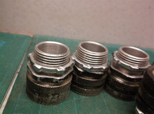 (Lot Of 5 ) Straight Strain Relief Cord Grip .550-.625 Appleton 3/4”npt 1"