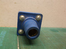 LEVITON Single Pole Receptacle Dark Blue