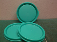 (3) Tupperware TEAL Replacement Lid #4922A-13