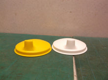 Tupperware Sippy Cup Lids White & yellow