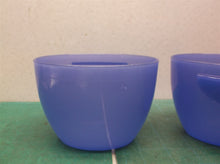 (2) Tupperware blue little dipper containers purple 470ml