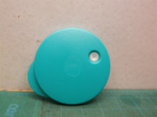 1 Tupperware 4184A-6 Impressions Tumbler Replacement Lid Teal