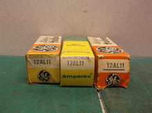3 GE/Amperex 12AL11 Audio Electronic Vintage Radio HAM Vacuum NOS Tubes