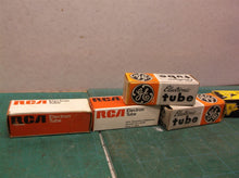 5 RCA GE Sylvania 12AZ7A Vacuum Tube