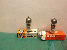 2 GE/RCA 12BY7A / 12BV7 / 12DQ7 Vacuum Tubes
