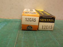 2 GE/Sylvania 12CA5 Vacuum Tubes