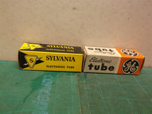 2 GE/Sylvania 12CA5 Vacuum Tubes