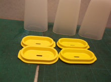 TUPPERWARE Ice Tups (3) 344 Cups (4) 343 Lids Only Popsicle Juice Pops