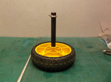 NA324372 WHEEL & NA327483 PIN Off DeWalt DWPW3000 Pressure Washer