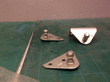 (3) Gas shock mounting brackets with 3/8" ball