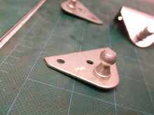 (3) Gas shock mounting brackets with 3/8" ball
