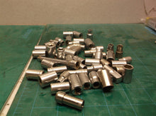 50 Misc sockets extension adapter 1/4" Random Lot