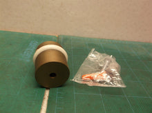 Rockwood #446 Door Stop, 1-1/2" Height 2" OAH Oxidized Brass/Bronze