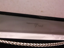 Tupperware brands silver bracelet 7" with case silver color
