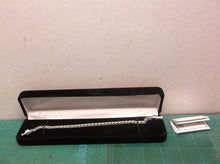 Tupperware brands silver bracelet 7" with case silver color