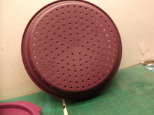 Tupperware microwave smart steamer Top & middle 2 pc 6988A-4 purple
