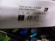 Hager Door Closer Stock #126476 ~5200 MLT ADJ 1-6 ALM BF57.99 missing arm & foot