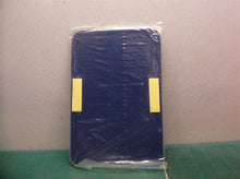 Rockwood #BFM682, Molded Plastic ADA Tactile Sign with Braille, Exit Sign blue